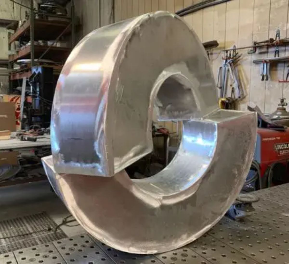 The Process 9 sculpture construction by rob-003