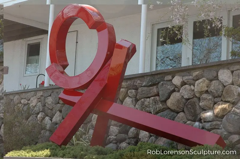 mid scale metal abstract sculptures 12