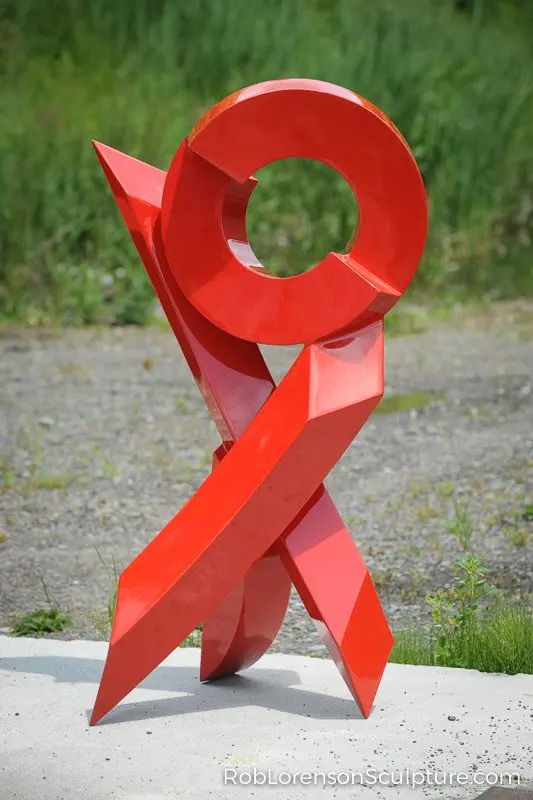 mid scale metal abstract sculptures 13