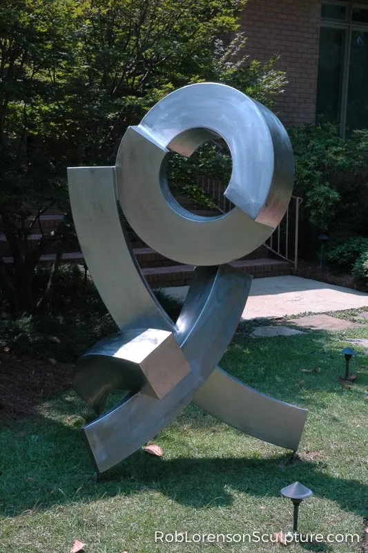 mid scale metal abstract sculptures 15
