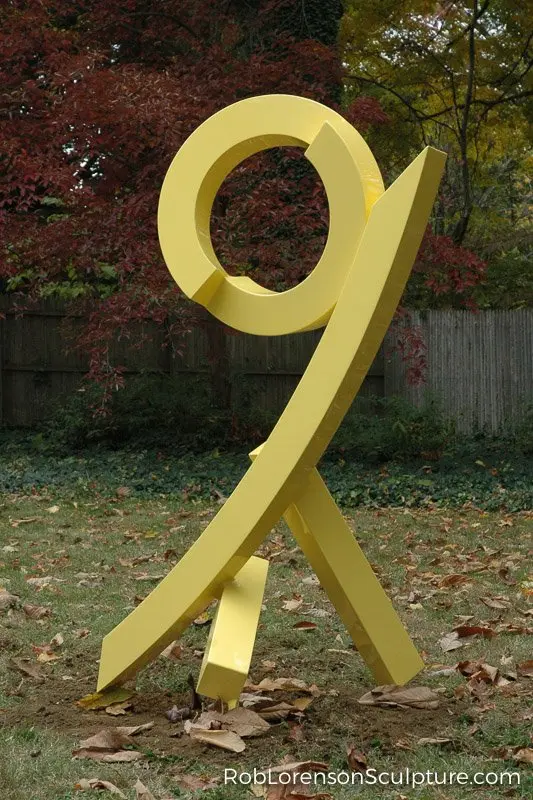 mid scale metal abstract sculptures 16