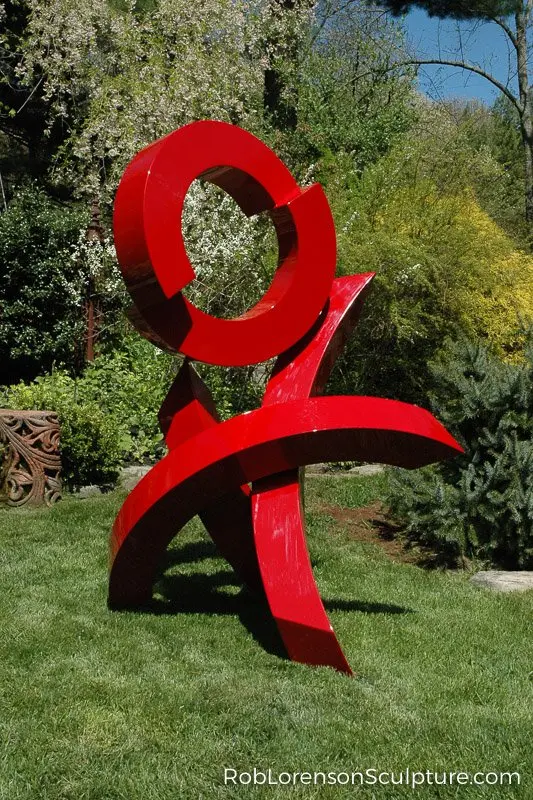 mid scale metal abstract sculptures 20