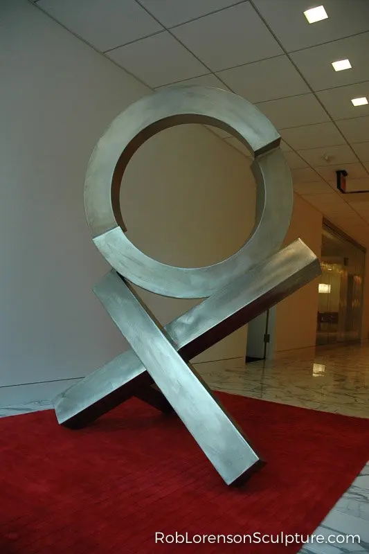 mid scale metal abstract sculptures 21