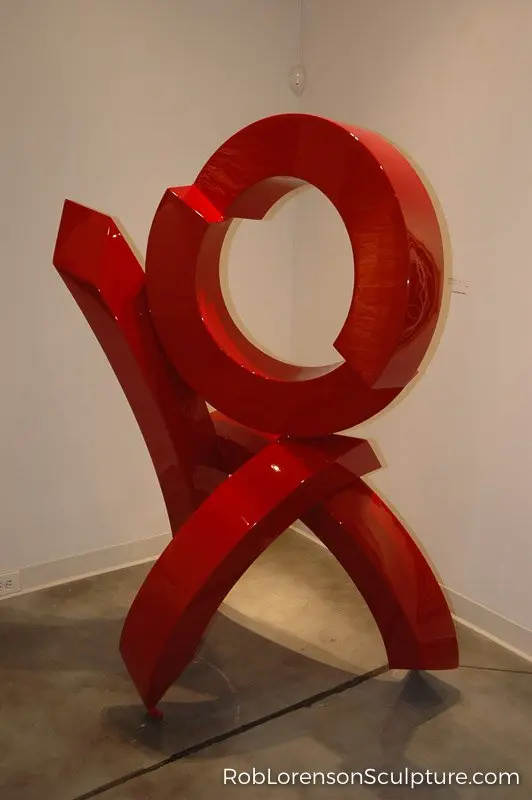 mid scale metal abstract sculptures 23