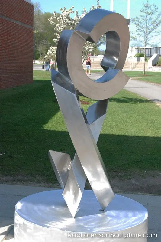 mid scale metal abstract sculptures 25