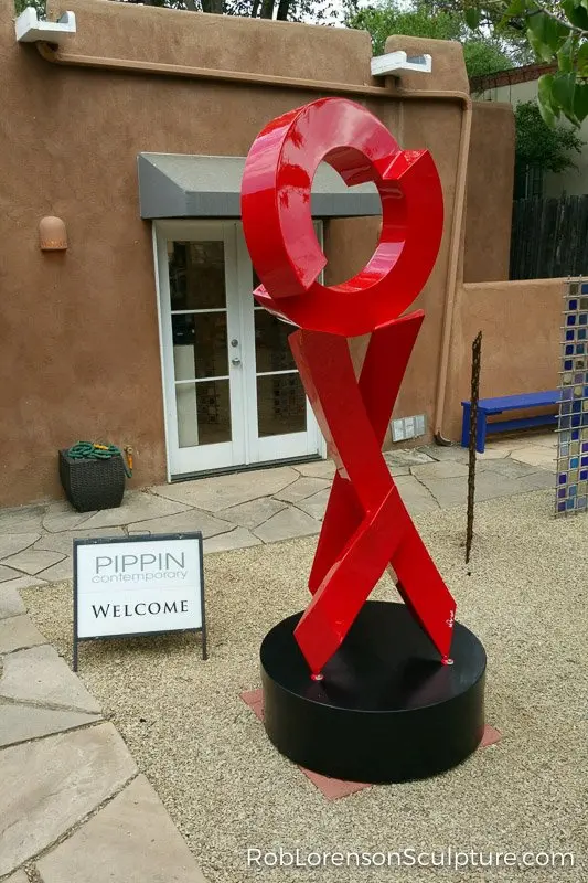 mid scale metal abstract sculptures 38