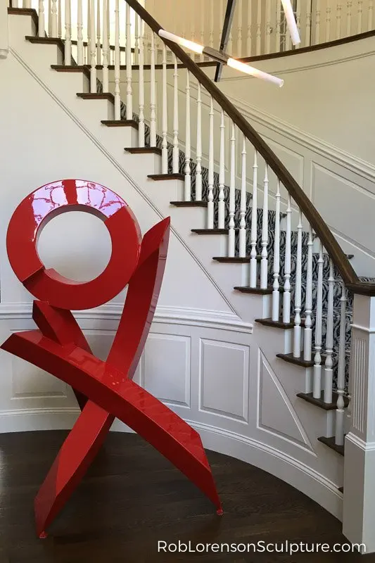 mid scale metal abstract sculptures 39