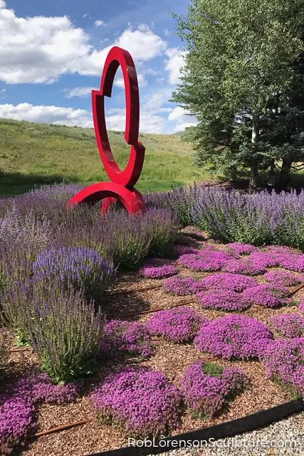 mid scale metal abstract sculptures 43