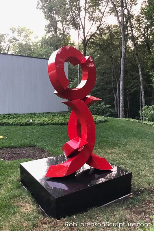 mid scale metal abstract sculptures 44