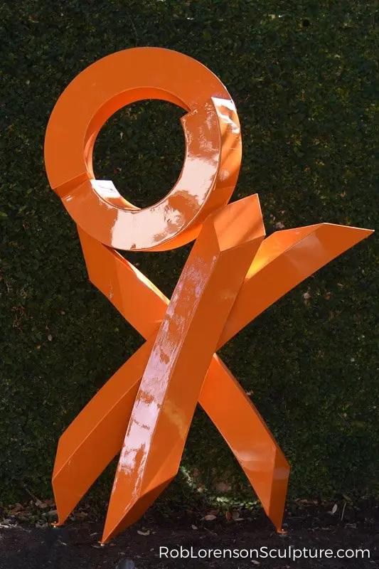 mid scale metal abstract sculptures 49