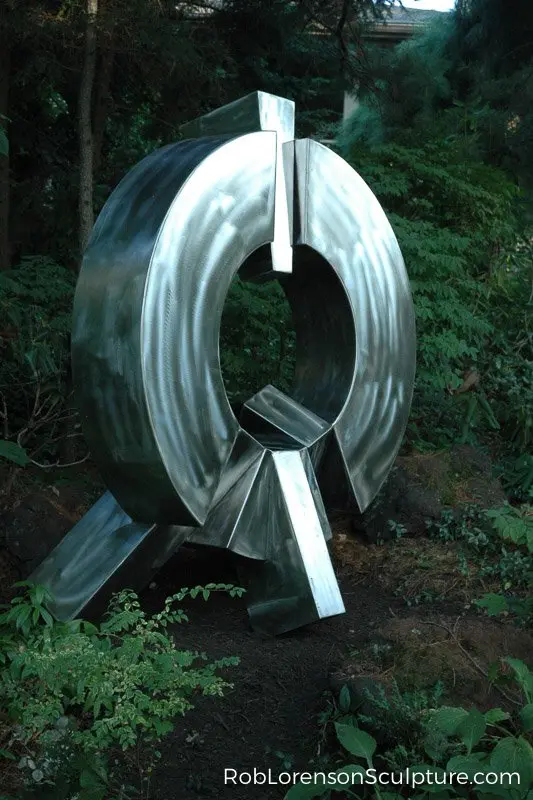 mid scale metal abstract sculptures 5