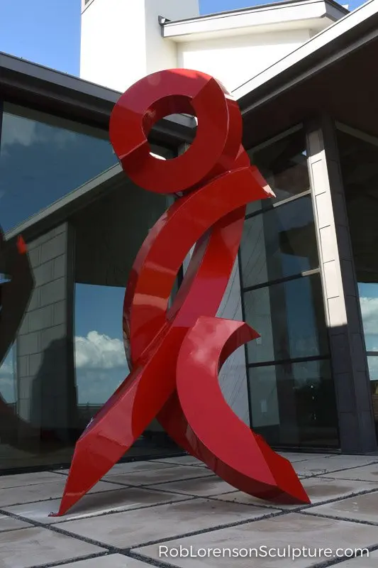 mid scale metal abstract sculptures 51