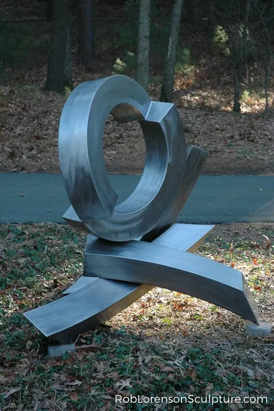 mid scale metal abstract sculptures 6