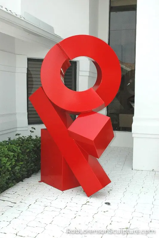 mid scale metal abstract sculptures 7