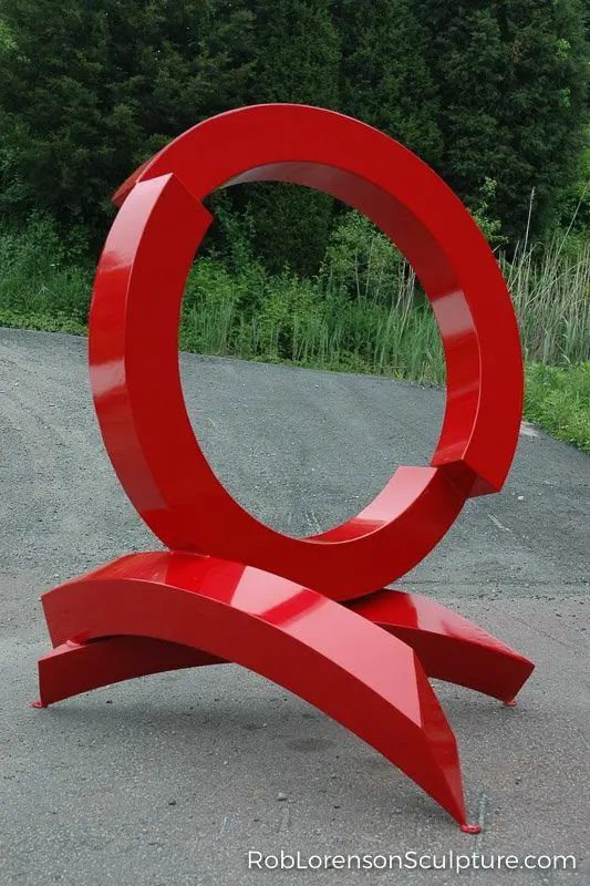 mid scale metal abstract sculptures 8