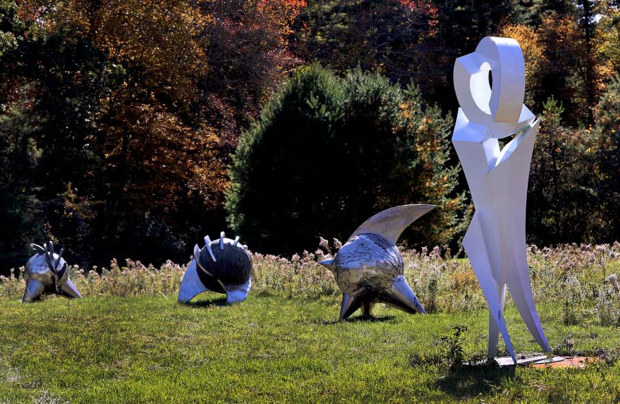 rob lorenson makes monumental works that glisten gleam and glide 005